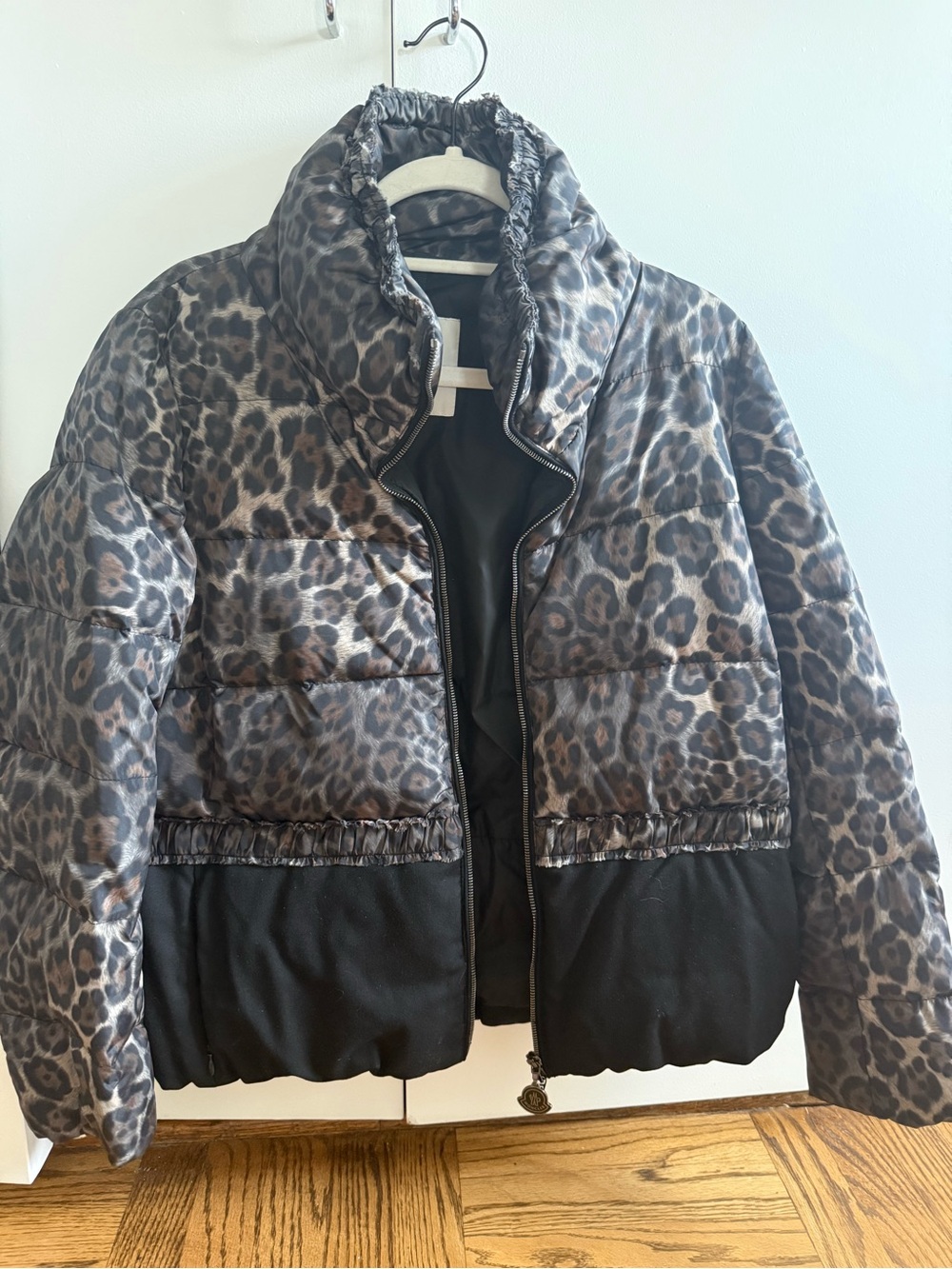 Moncler Argentee Leopard Jacket